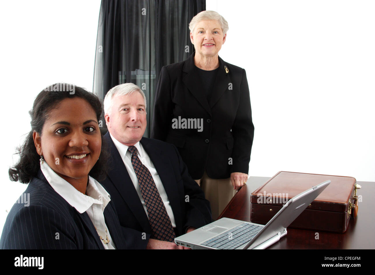 Business team working together in their office Stock Photo - Alamy