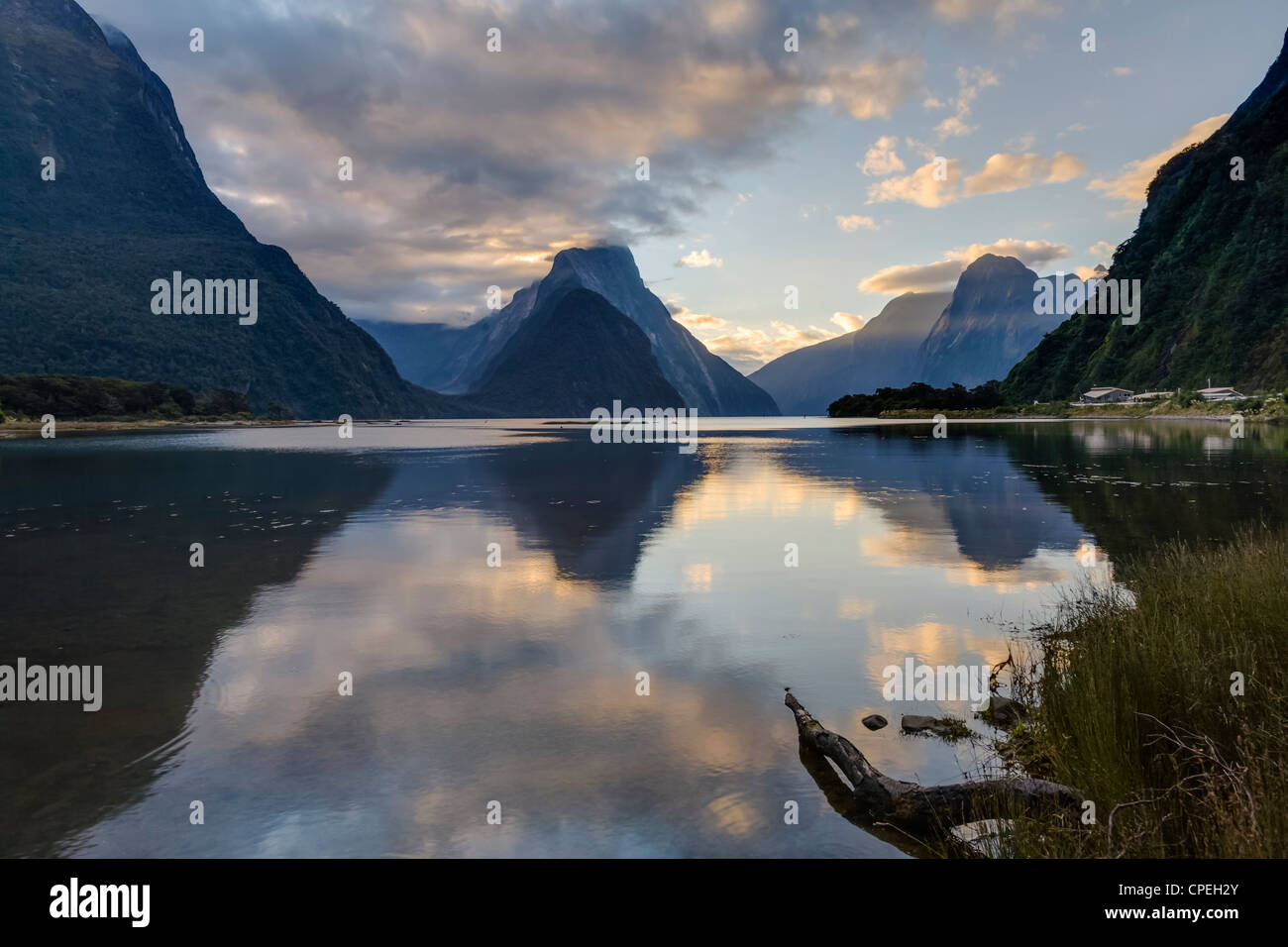 Milford Sound Fiordland New Zealand Stock Photo