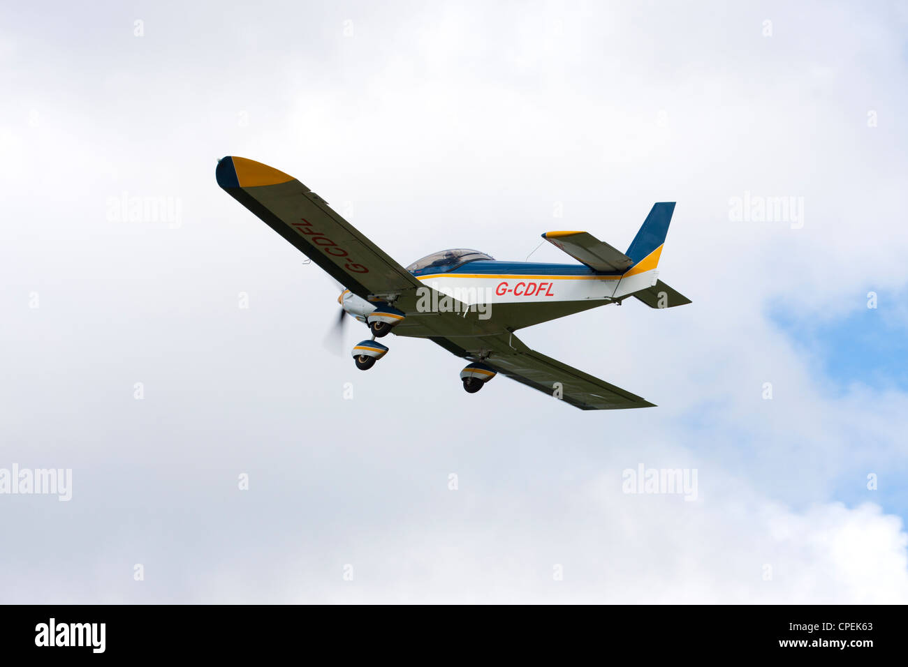 Zenair CH 601UL G-CDFL after take-off from Breighton Airfield Stock ...