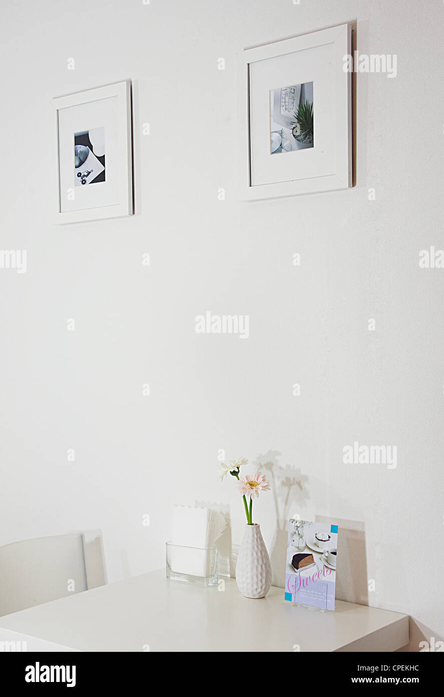 Dining Table Setting Stock Photo Alamy