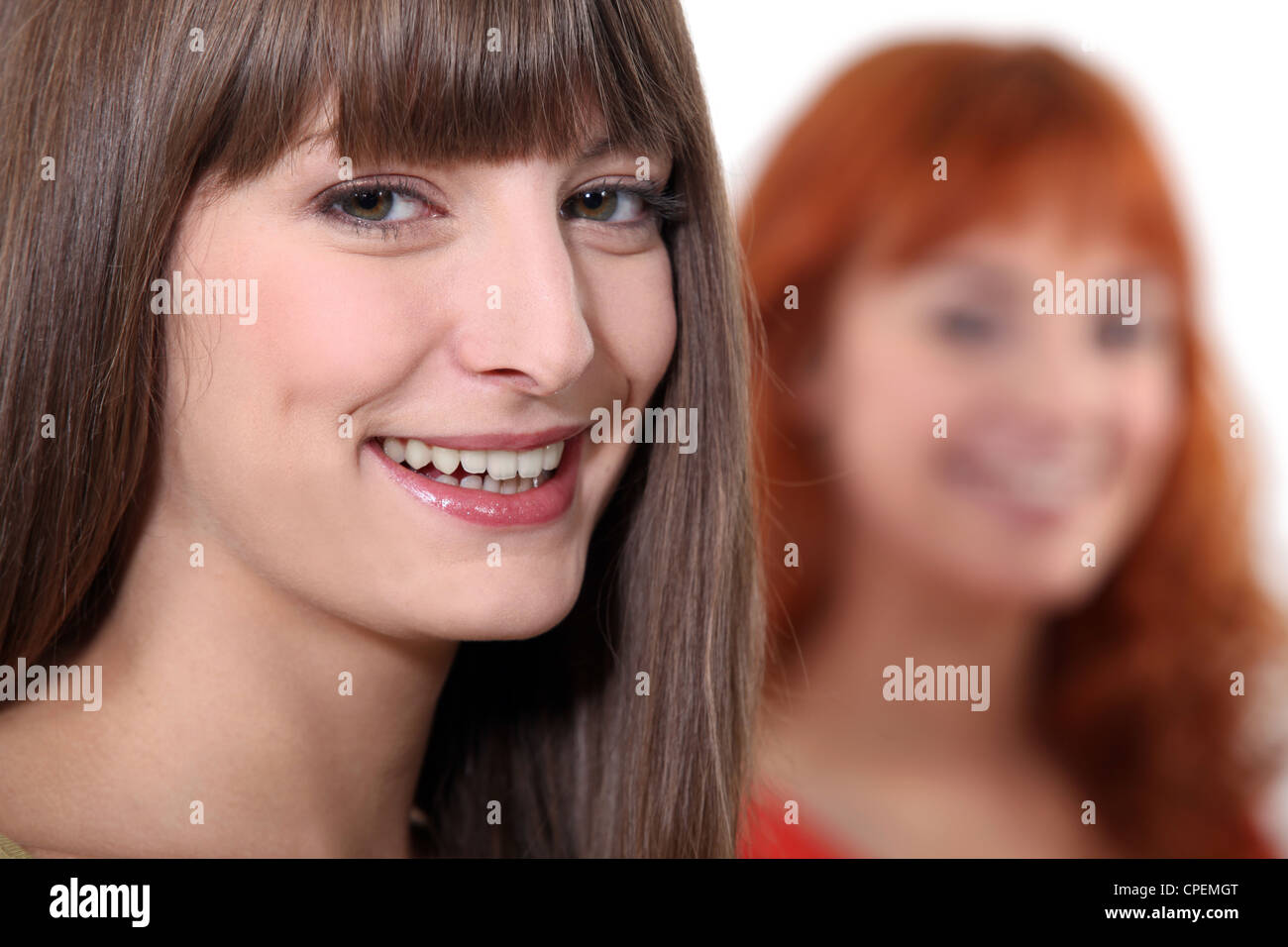 Attractive young women Stock Photo