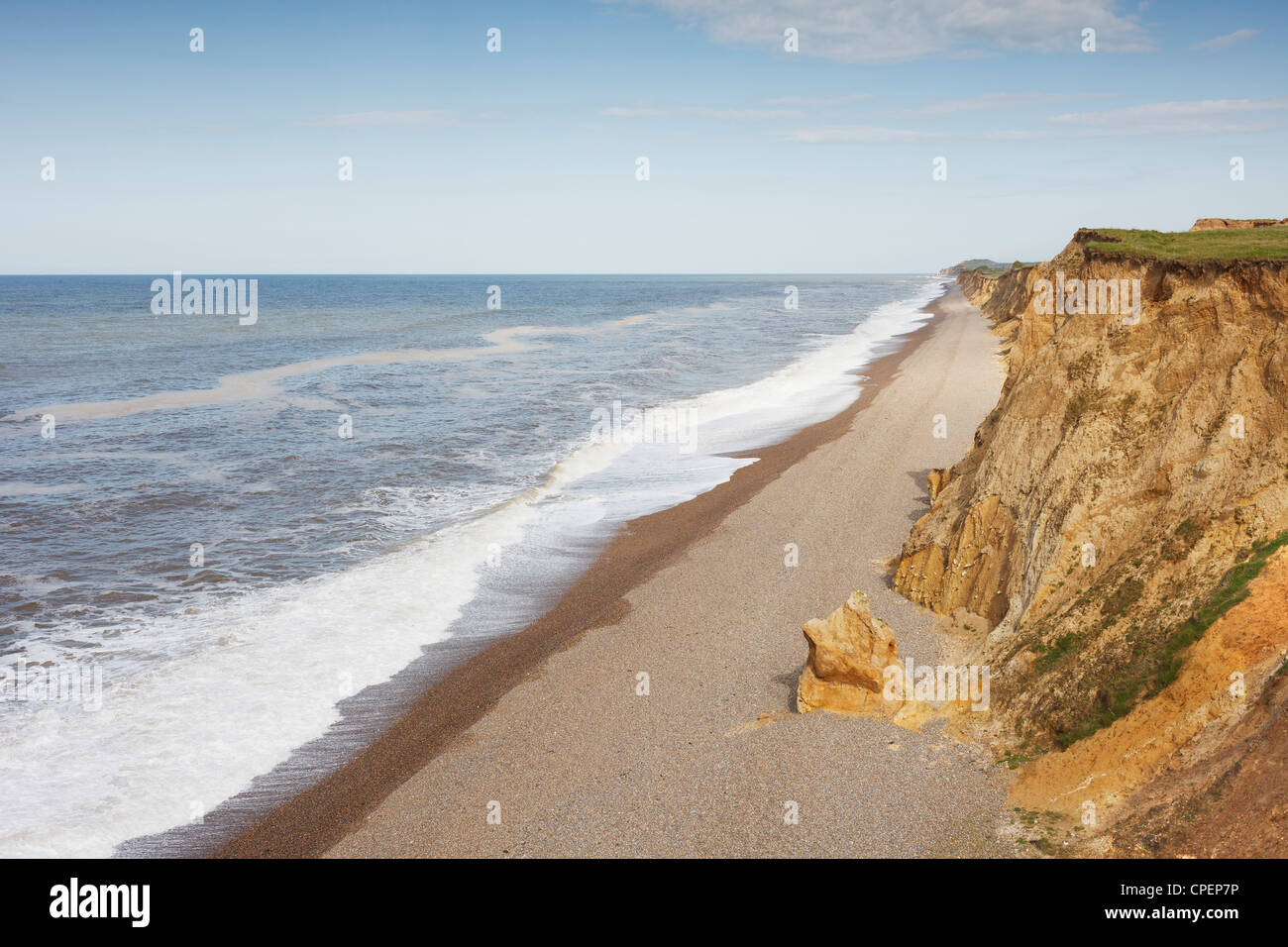 The "North Norfolk" coastal village of Weybourne famous for "Cromer