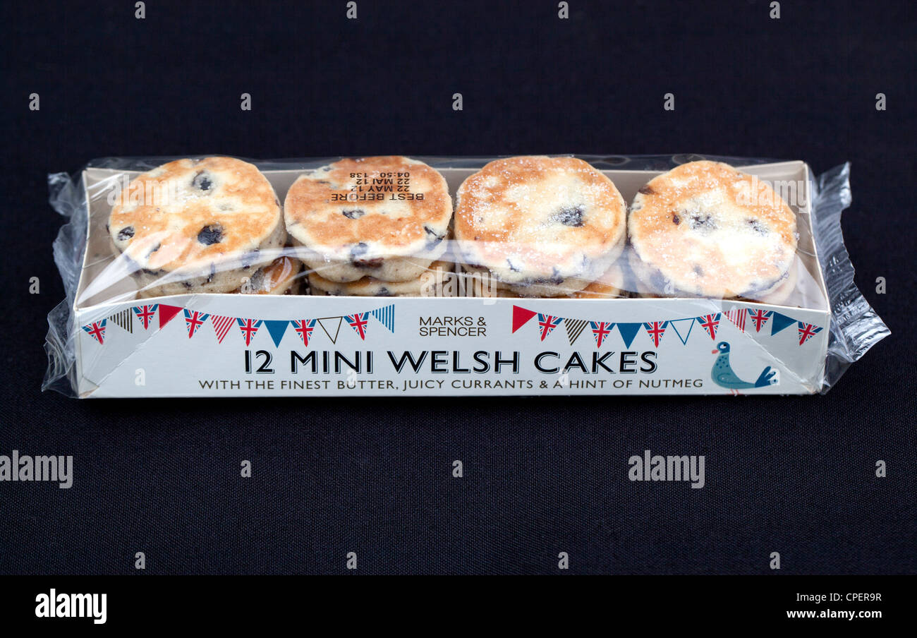 12 Mini Welsh Cakes From M S Stock Photo Alamy