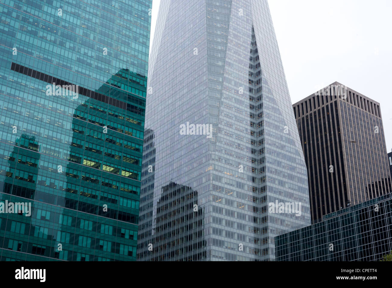Manhattan glass hi-res stock photography and images - Alamy