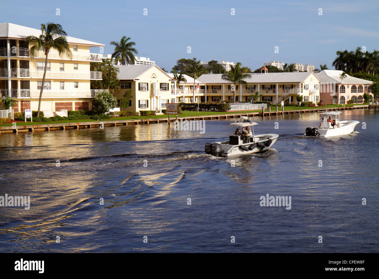 Boca Raton Florida,Palm Beach County,East Camino Real,Intracoastal Spanish River water