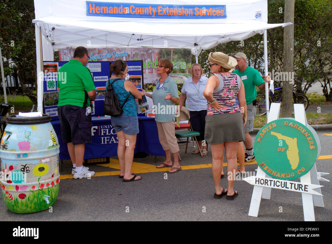 Florida Hernando County,Brooksville,Florida Blueberry Festival,event