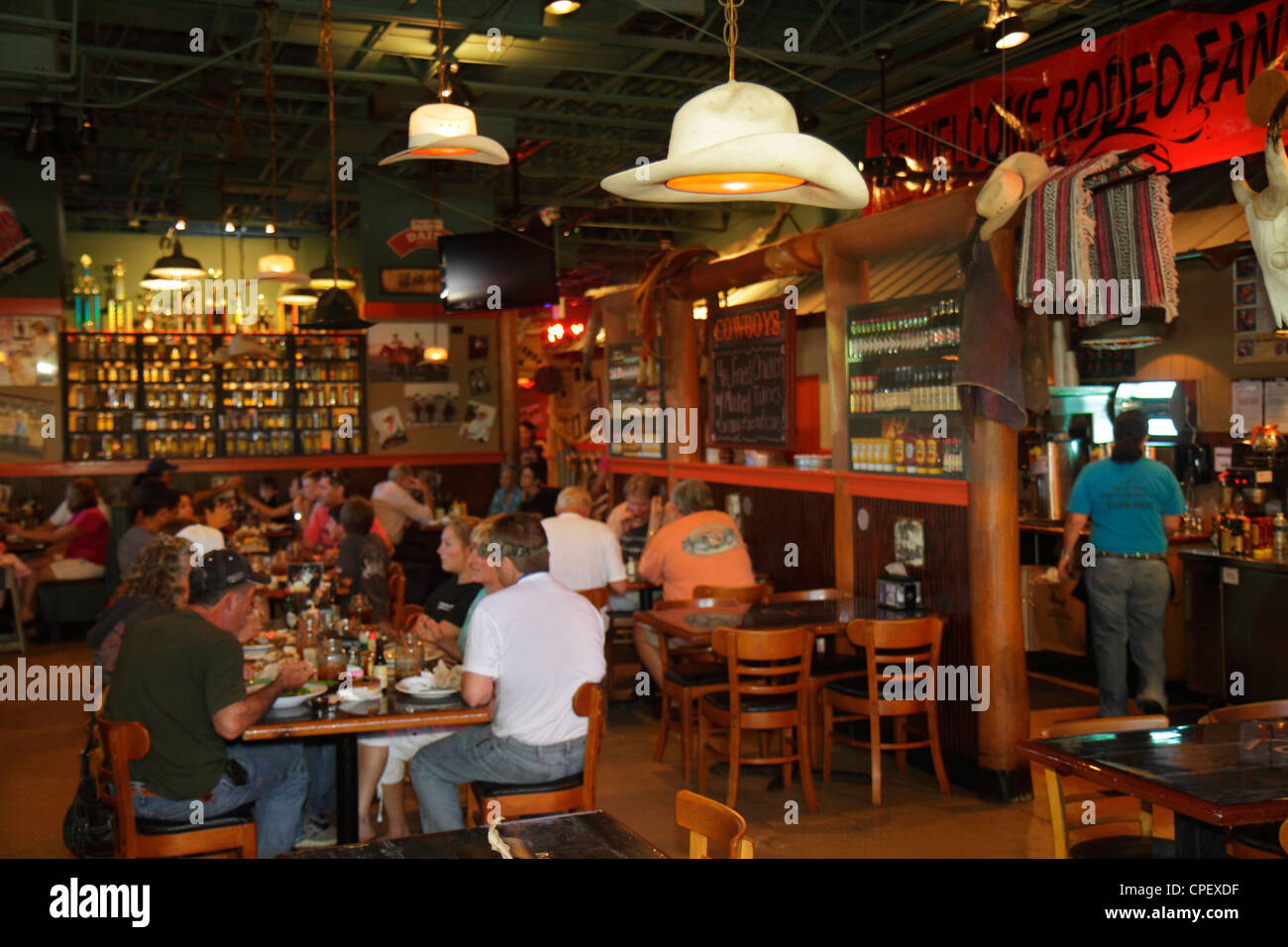 Florida Okeechobee Cowboy's BarBQ & and Steak Company restaurant