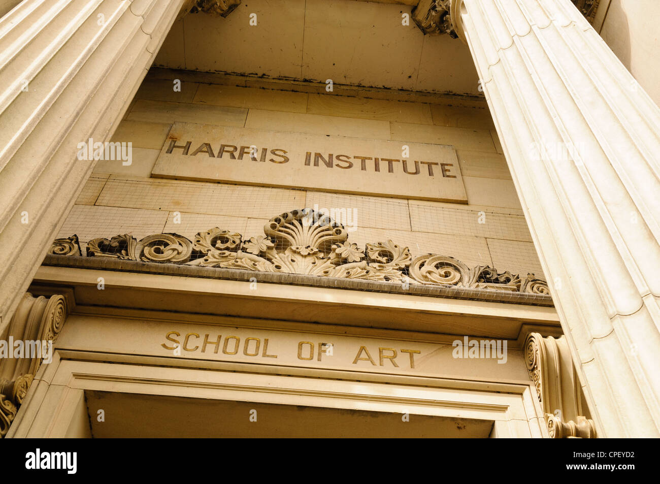 Harris Institute school of art, Preston Stock Photo