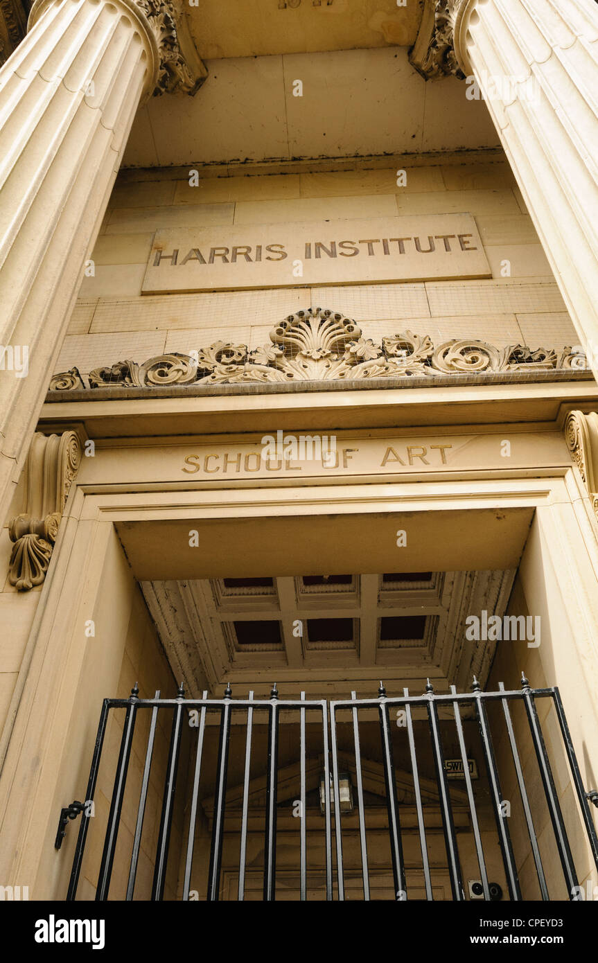 Harris Institute school of art, Preston Stock Photo