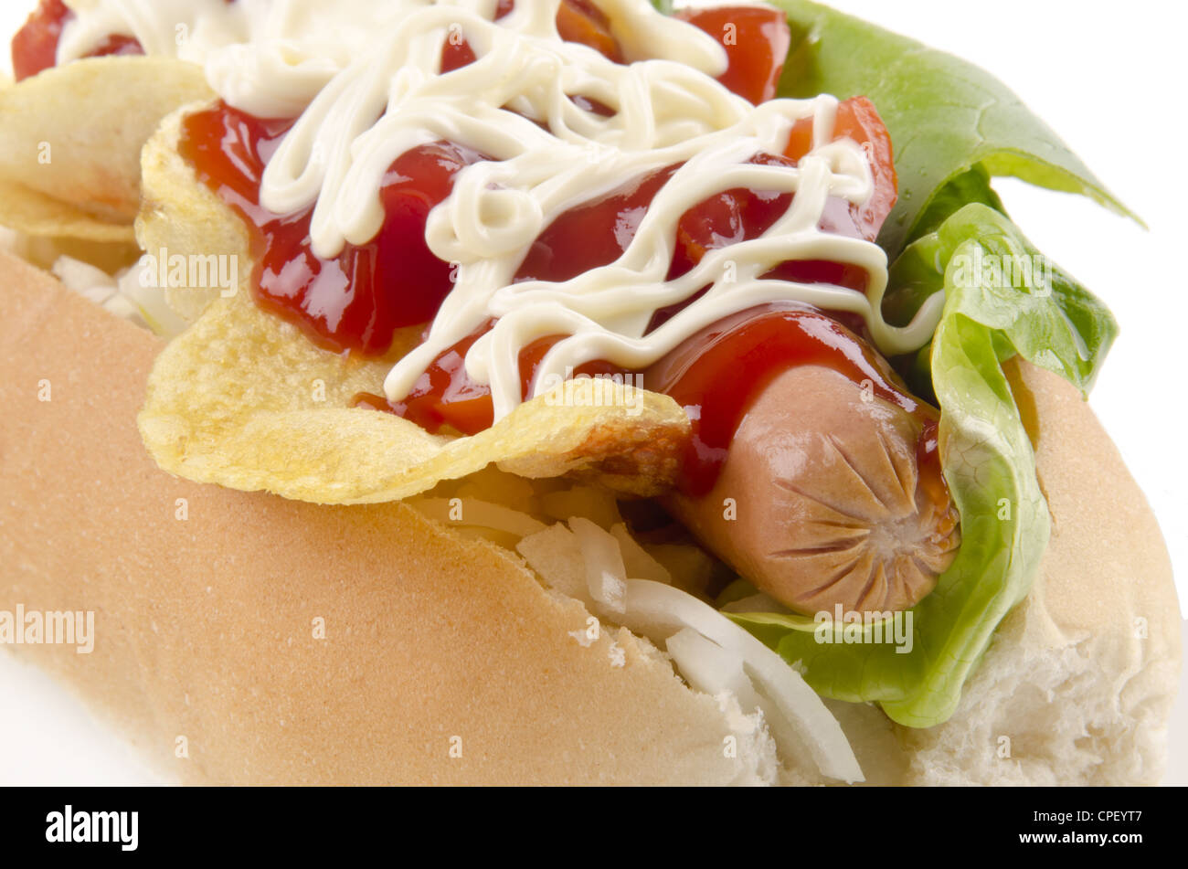 Tomato ketchup chips hires stock photography and images Alamy