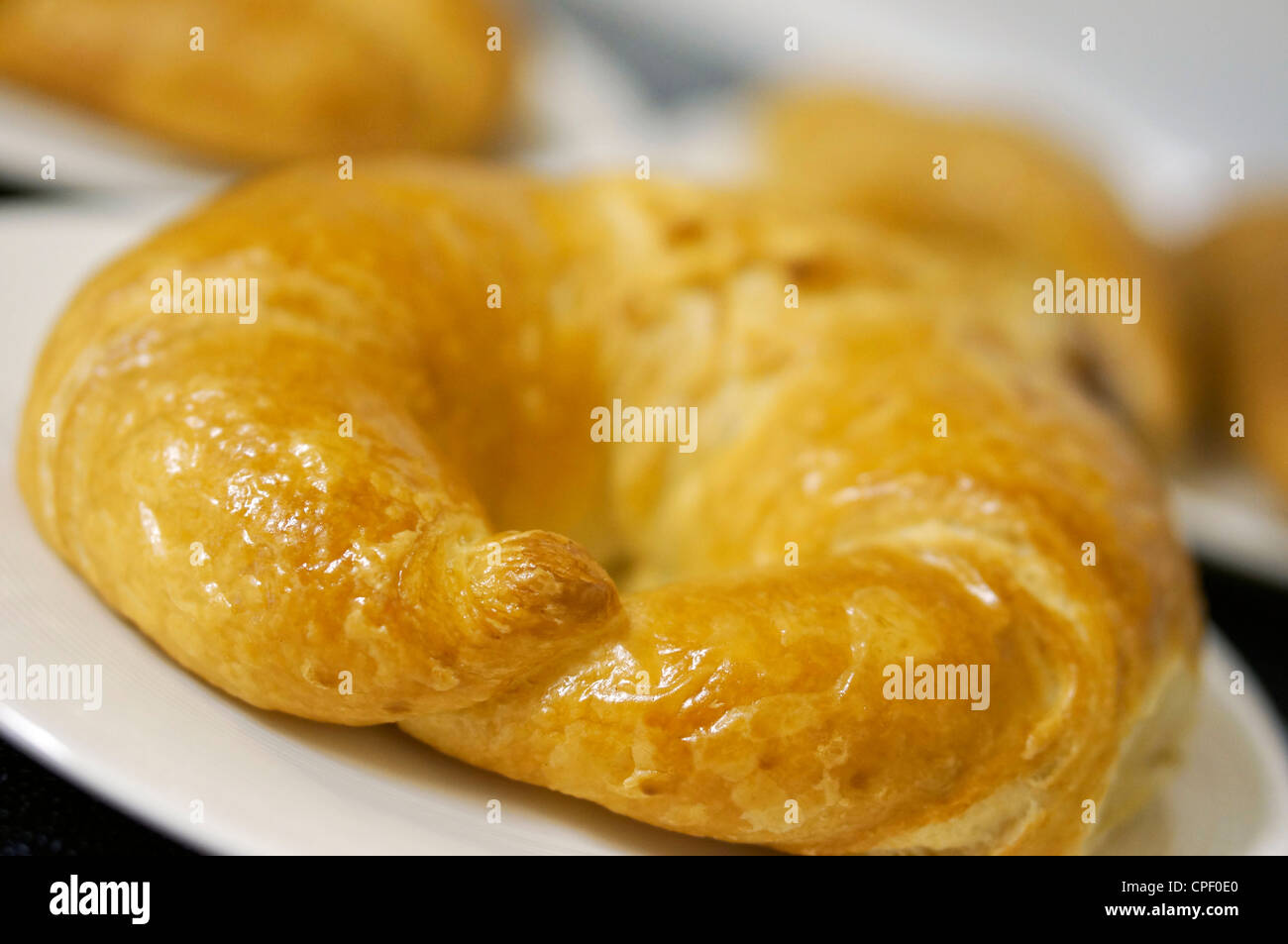 Croissant, pastry Stock Photo