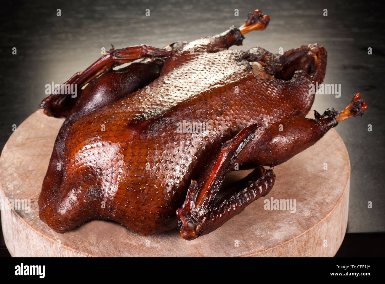 Chinese Roast Duck Marinated with Dark Soy Sauce Stock Photo Alamy
