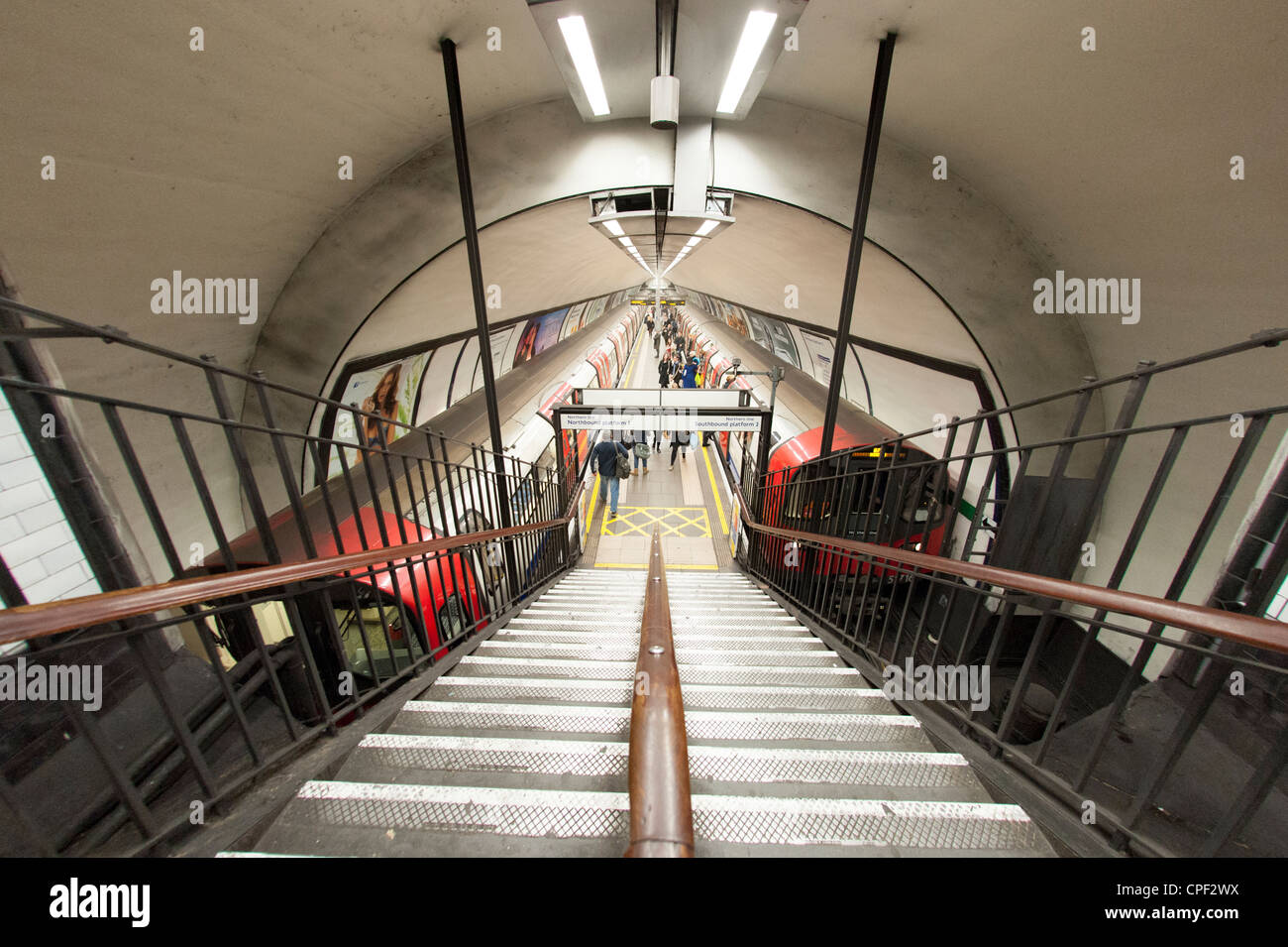 Clapham Common underground station, London, England, UK Stock Photo