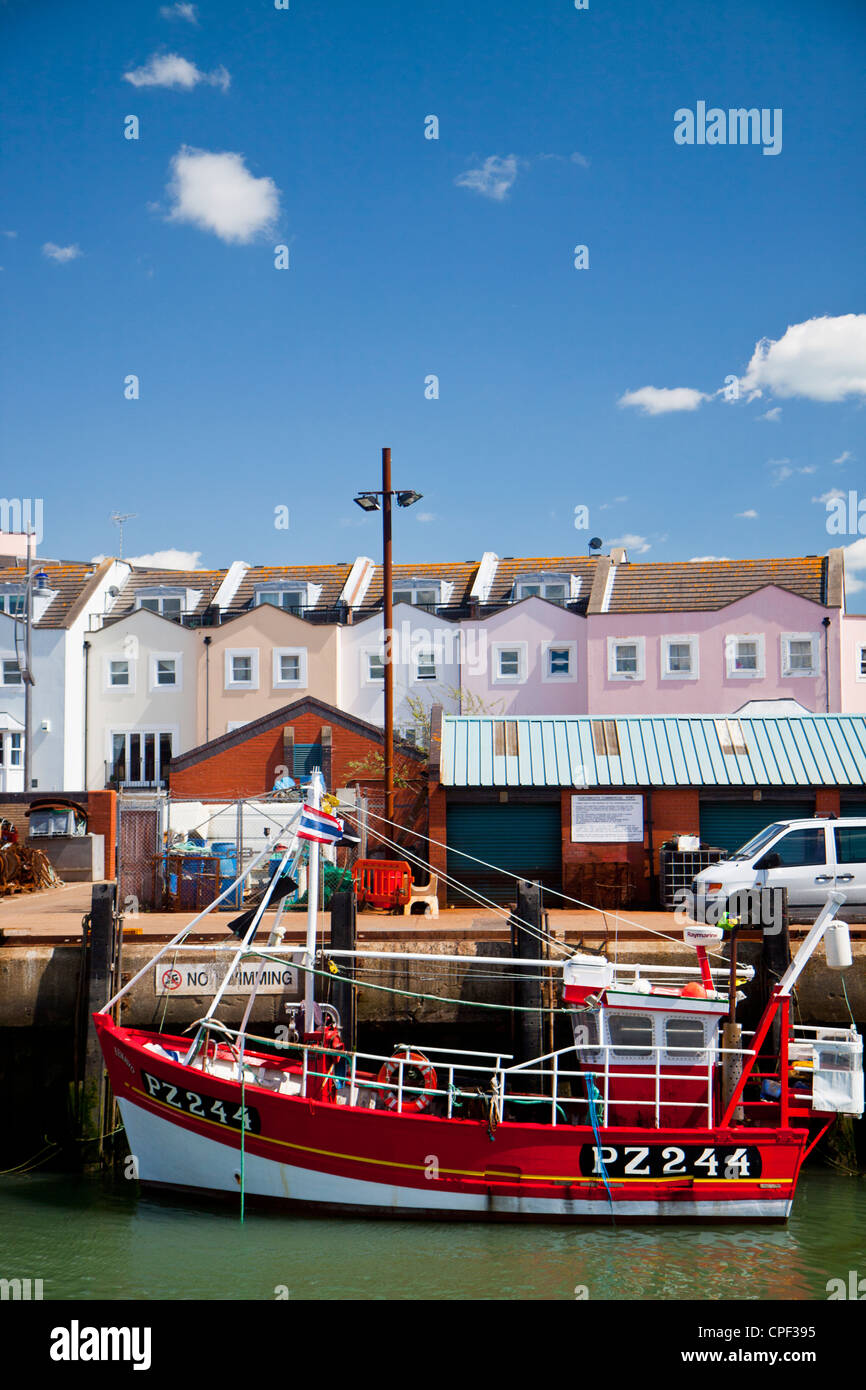 Fishing Boat The Hard Portsmouth Stock Photo Alamy