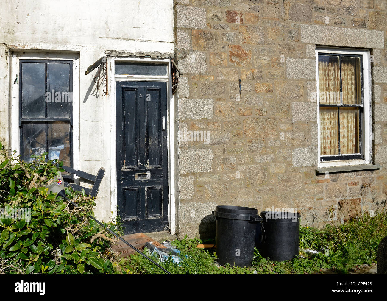 A run down home, UK Stock Photo Alamy