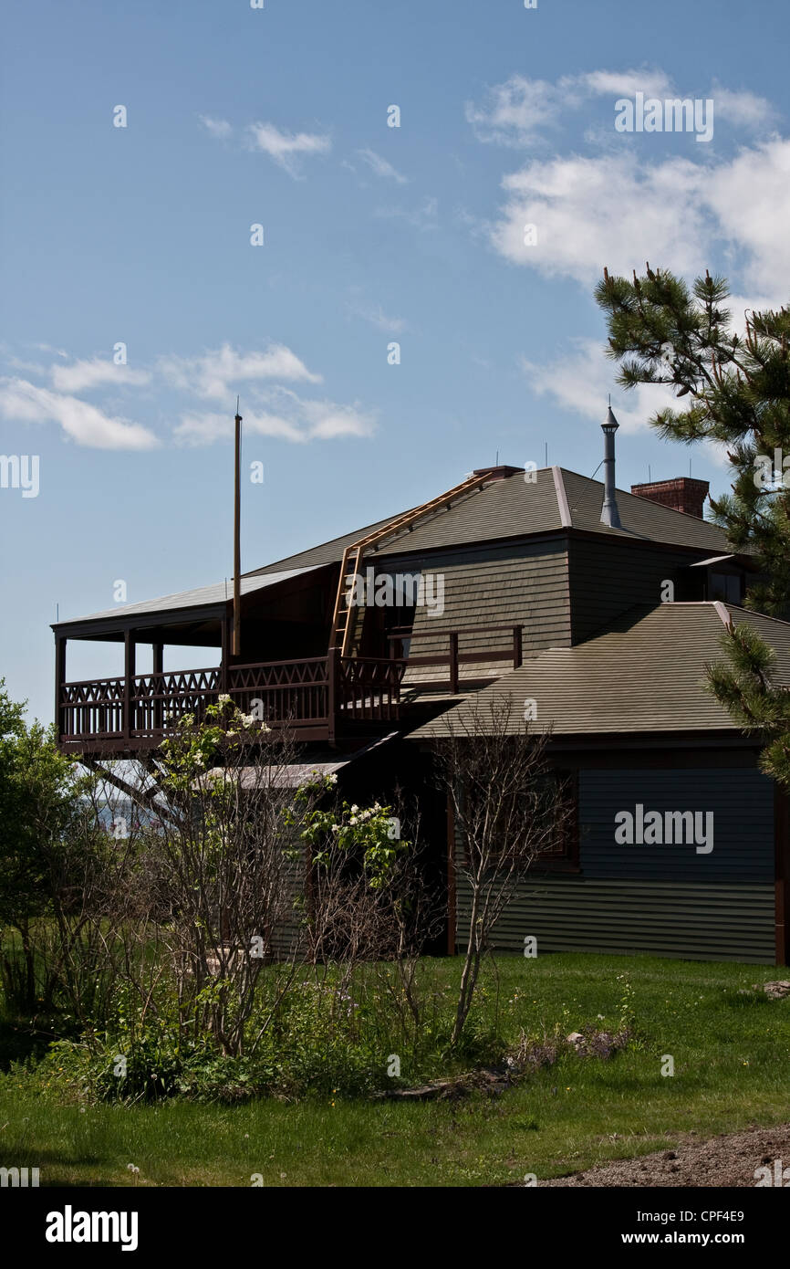 Winslow Homer artist studio Prouts Neck, Scarborough Maine Stock Photo