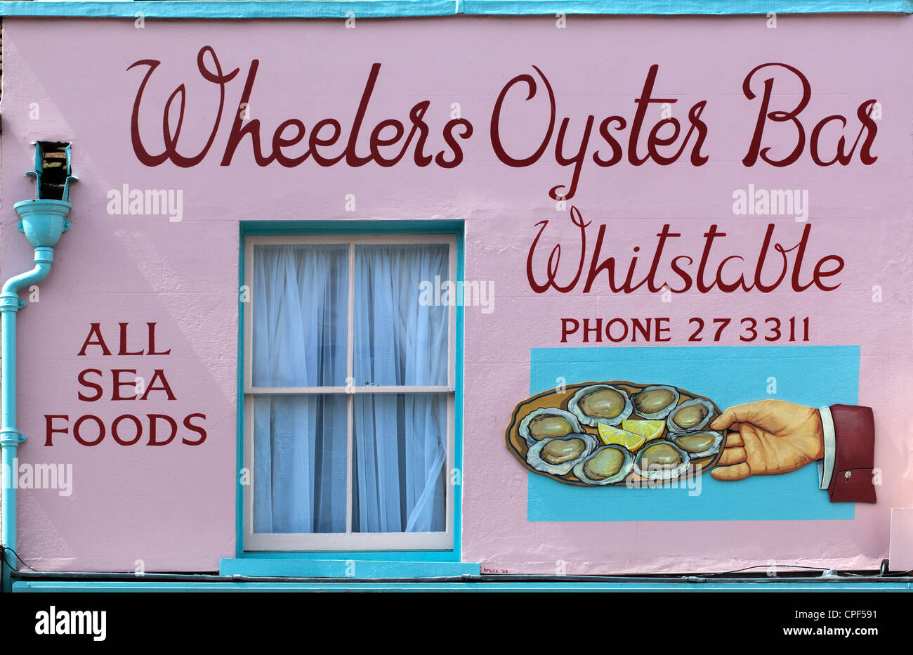 Wheelers Oyster Bar Whitstable Stock Photo Alamy