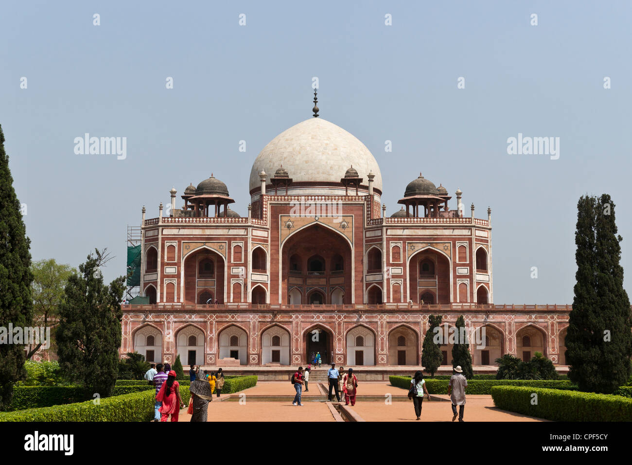 Humayun's tomb is the tomb of the Mughal Emperor Humayun Stock Photo ...