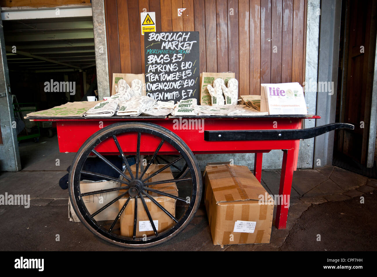 Cart with bag hires stock photography and images Alamy