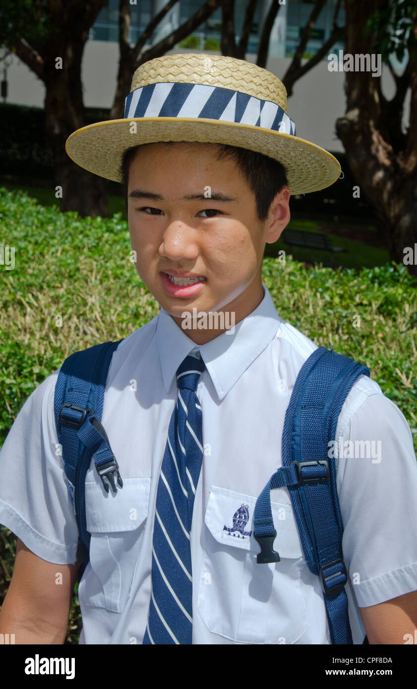 Australia school uniform hi-res stock photography and images - Alamy