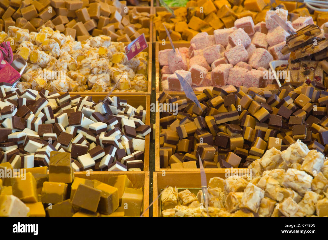 Fudge and English liquorice at international festival in Sergels
