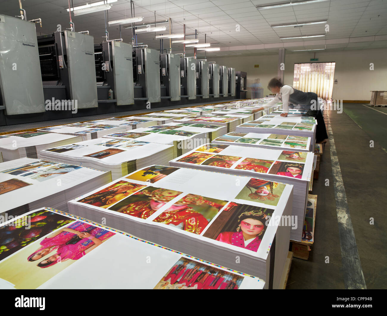 A printing press in Malaysia. April 28, 2011 Stock Photo Alamy