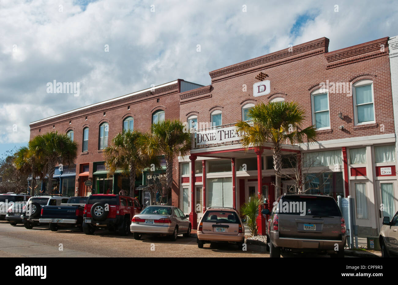 Apalachicola Florida an old Florida town scene of old famous Dixie