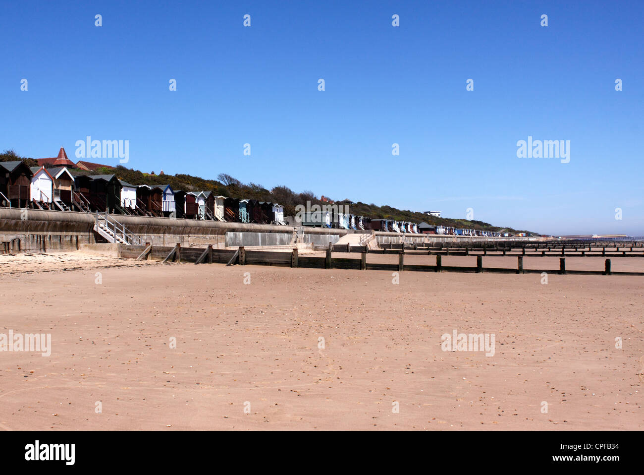 FRINTON-ON-SEA. ESSEX UK. Stock Photo