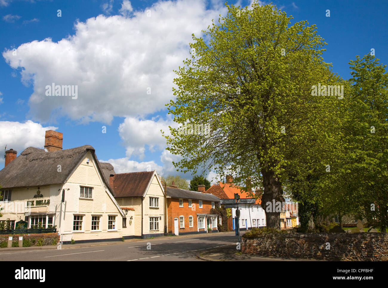 Historic, attractive buildings in the village of Walsham le Willows