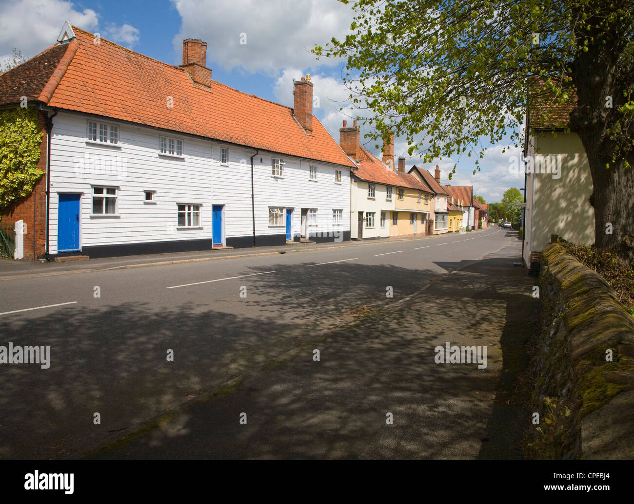 Historic, attractive buildings in the village of Walsham le Willows