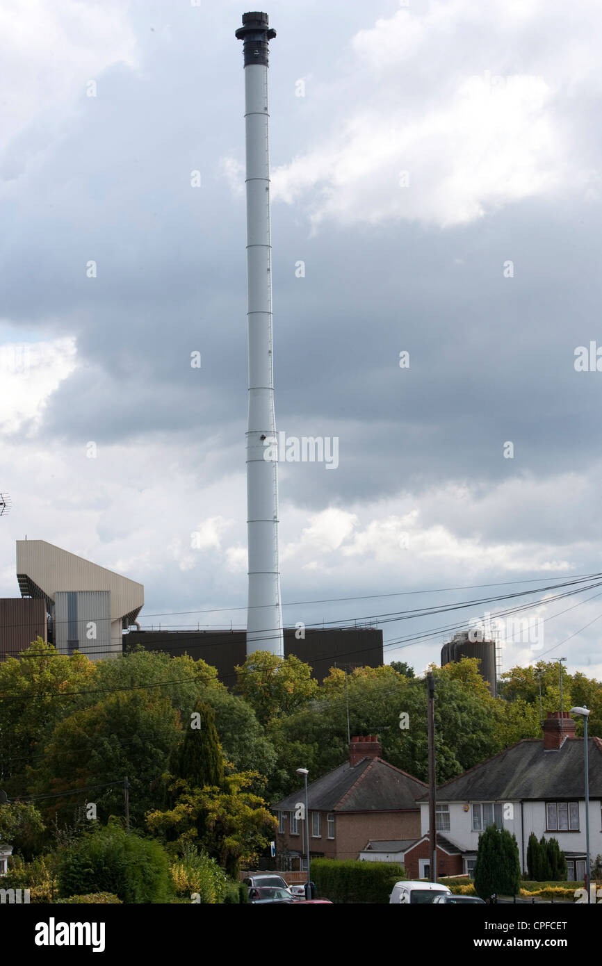 The Coventry incinerator next to Whitely village, run by the Coventry