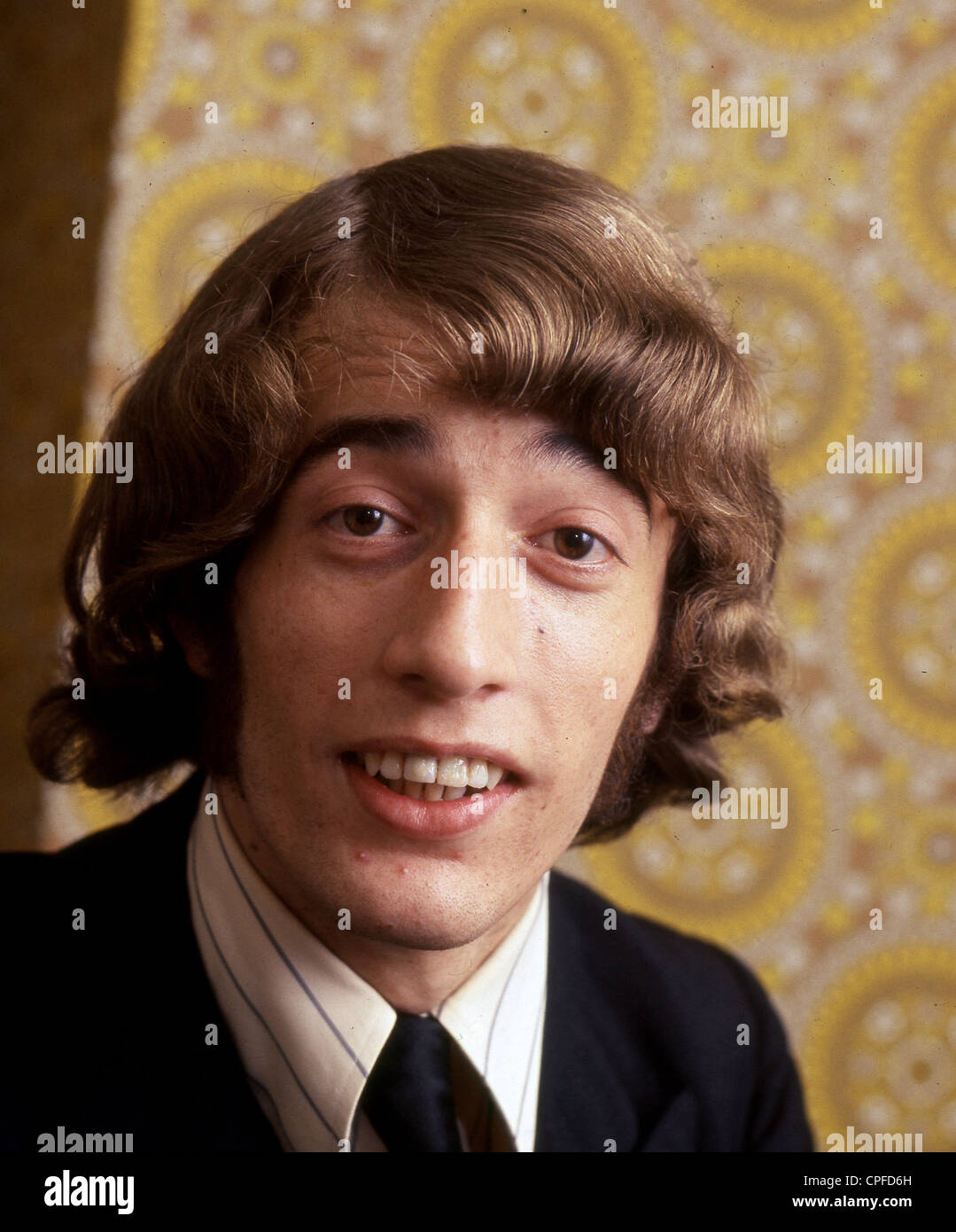 BEE GEES - Robin Gibb in  1968. Photo Tony Gale Stock Photo