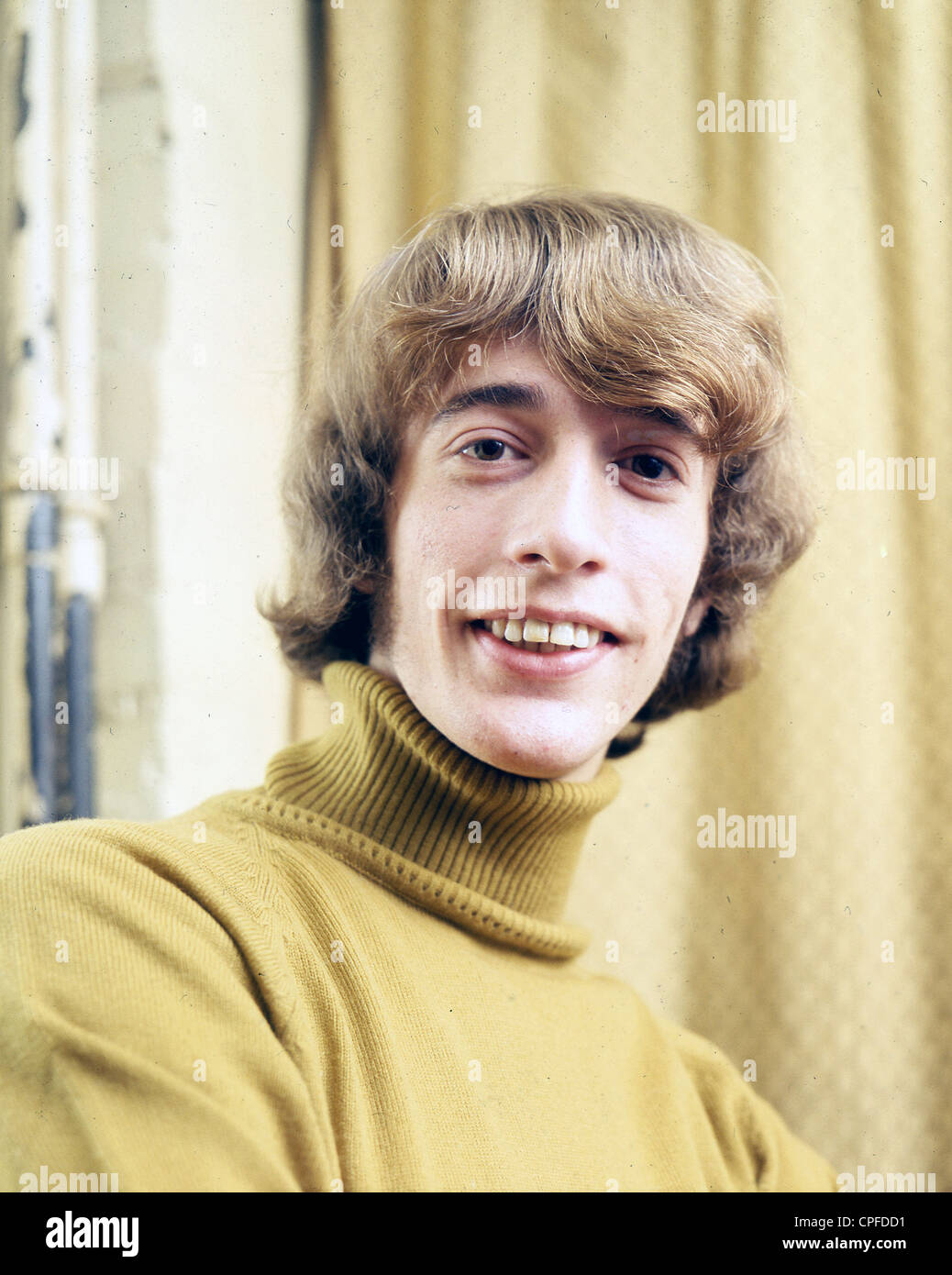 BEE GEES - Robin Gibb in July 1968. Photo Tony Gale Stock Photo