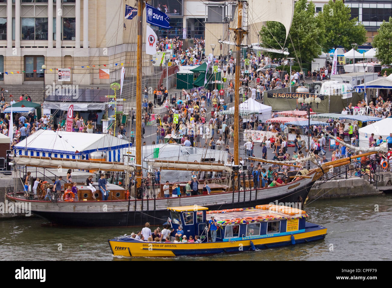 Record crowds flocked to the annual Bristol Harbour Festival UK in 2011
