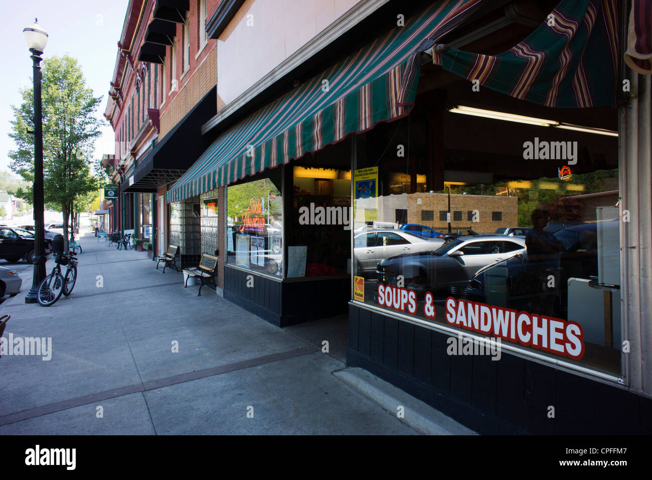 Downtown storefront hires stock photography and images Alamy