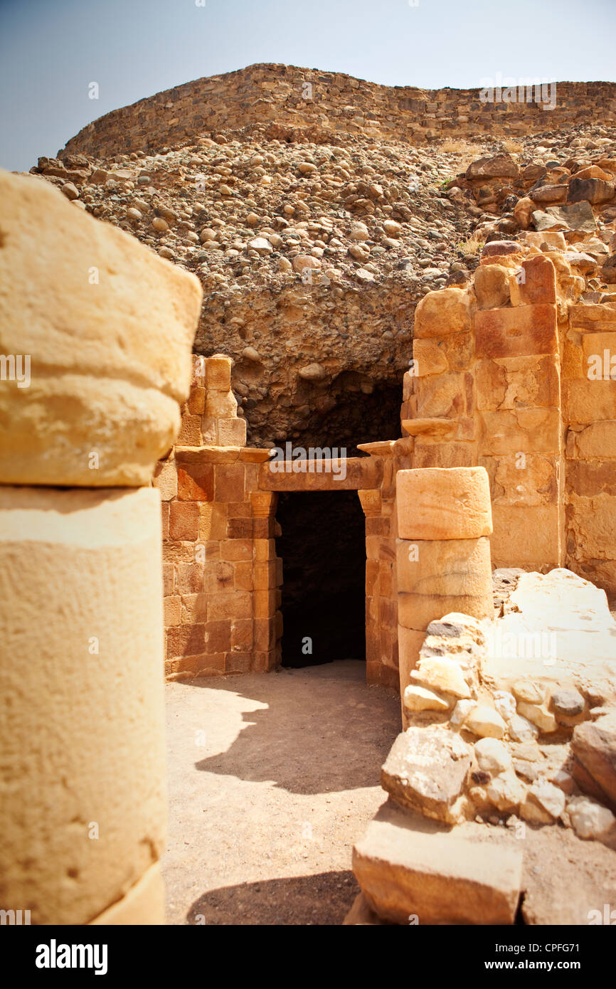 Lot's Cave, just off the Dead Sea Highway, Jordan, Western Asia Stock Photo