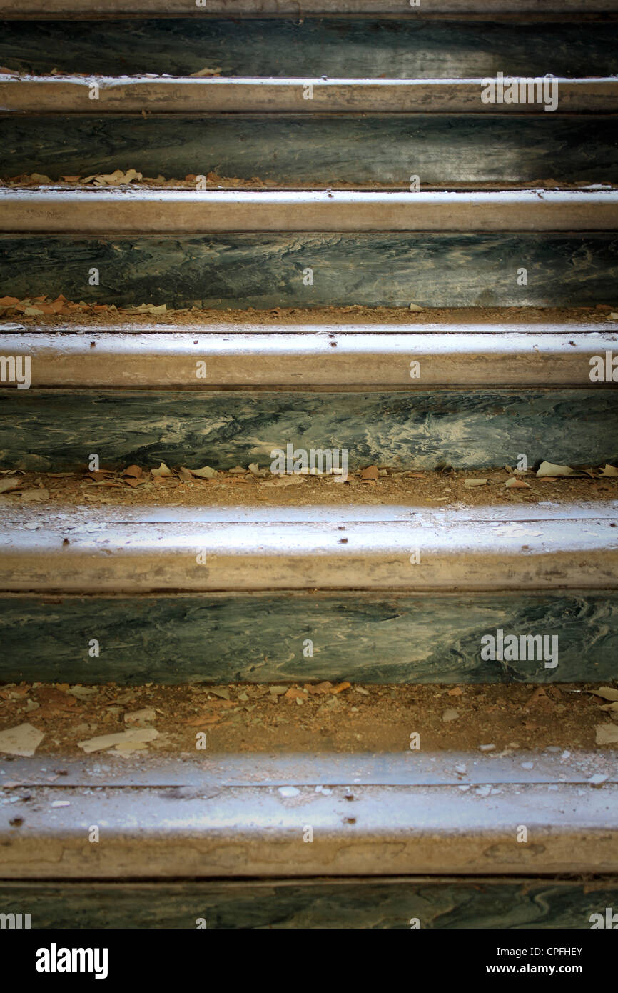 disused staircase Stock Photo