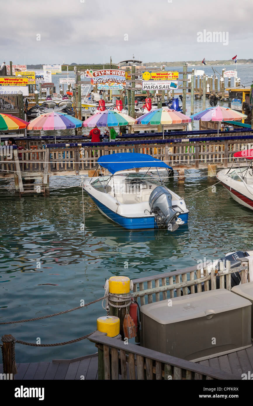 John's Pass Village, Madeira Beach, Florida Stock Photo Alamy