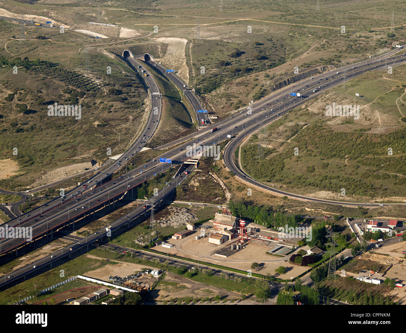 Spanish Motorways Spanish motorway hi-res stock photography and images - Alamy