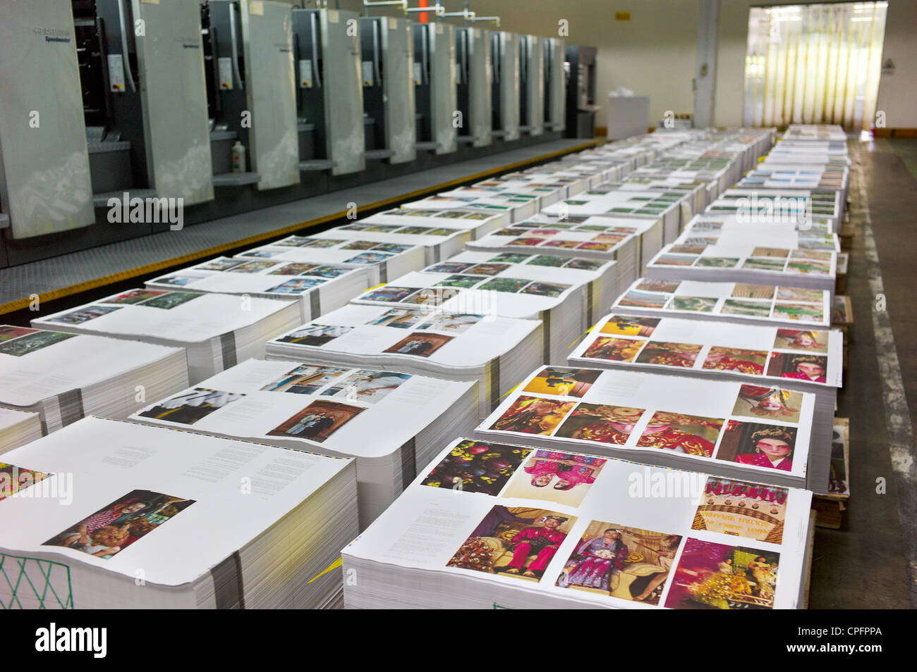 A printing press in Malaysia. April 28, 2011 Stock Photo Alamy