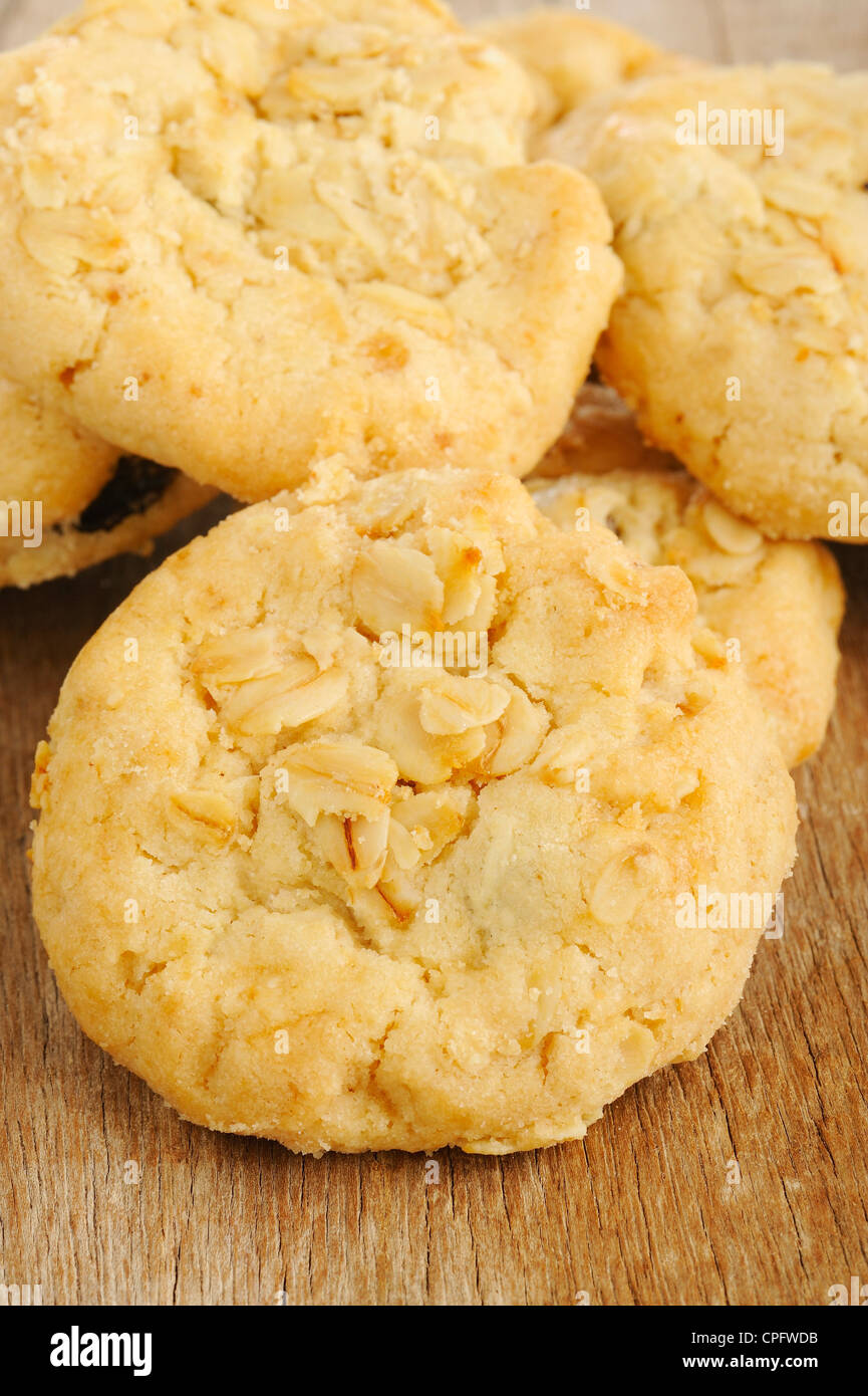 Oatmeal cookies Stock Photo