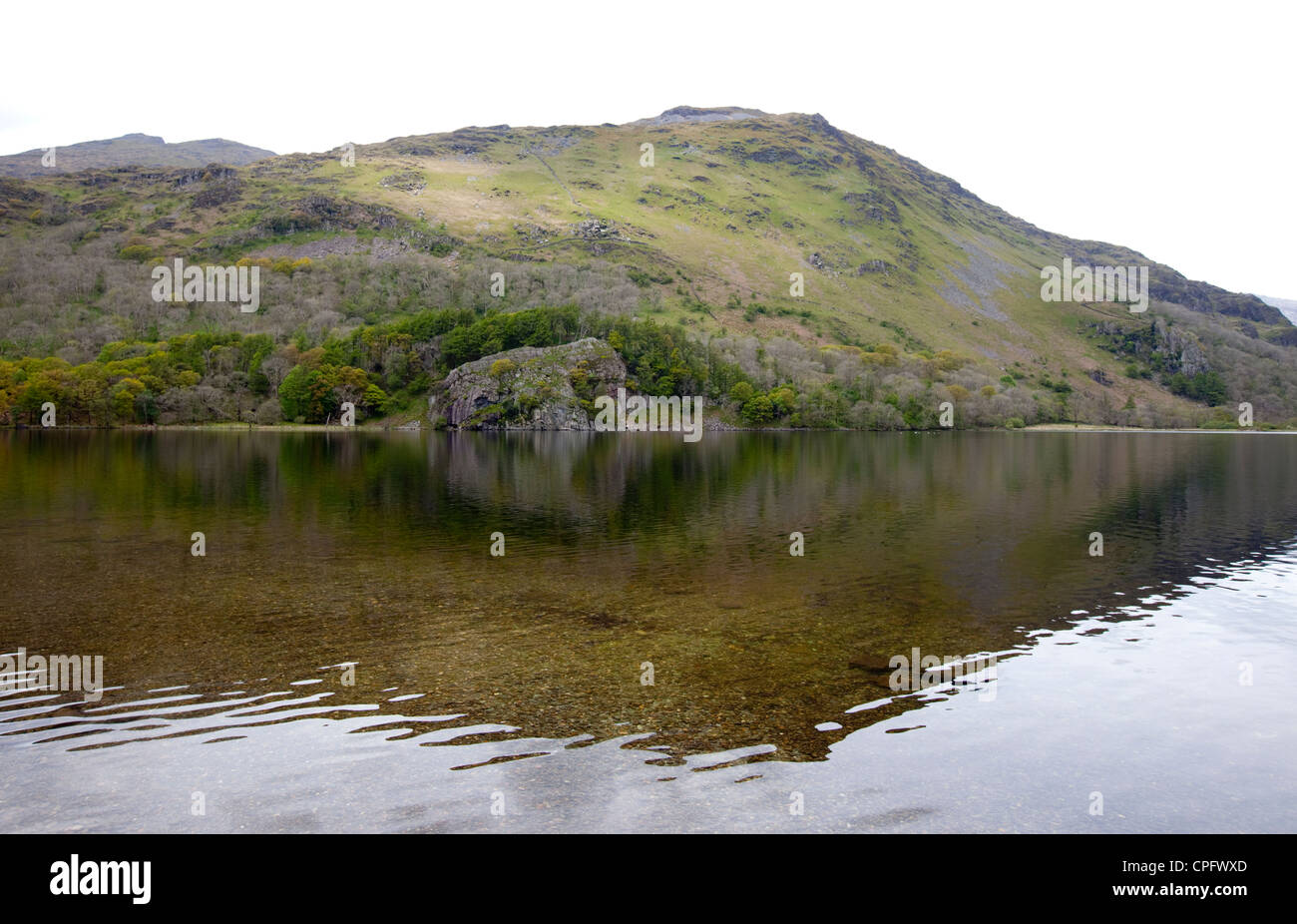Elephant Rock On The Banks Of Llyn Gwynant In The Snowdonia National Park North Wales Stock Photo Alamy