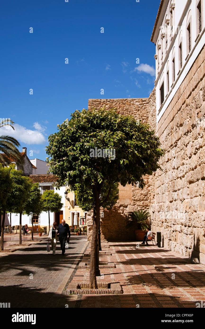 Old town of Marbella Malaga Costa del Sol Andalusia Spain Stock Photo