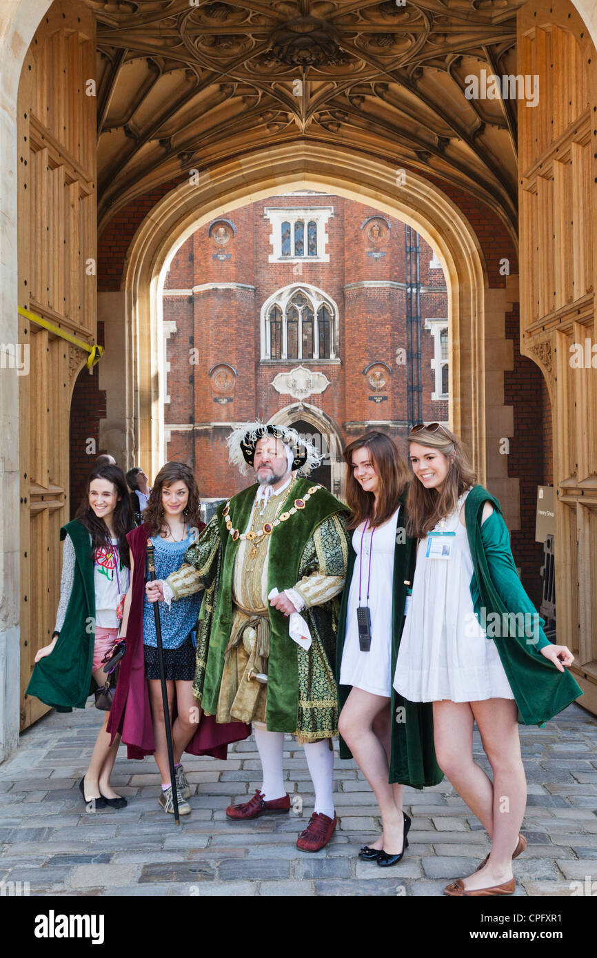 England, London, Surrey, Hampton Court Palace, Henry VIII Character and