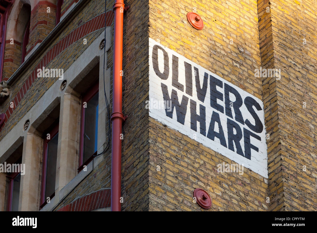 Olivers wharf, Wapping, London Stock Photo - Alamy