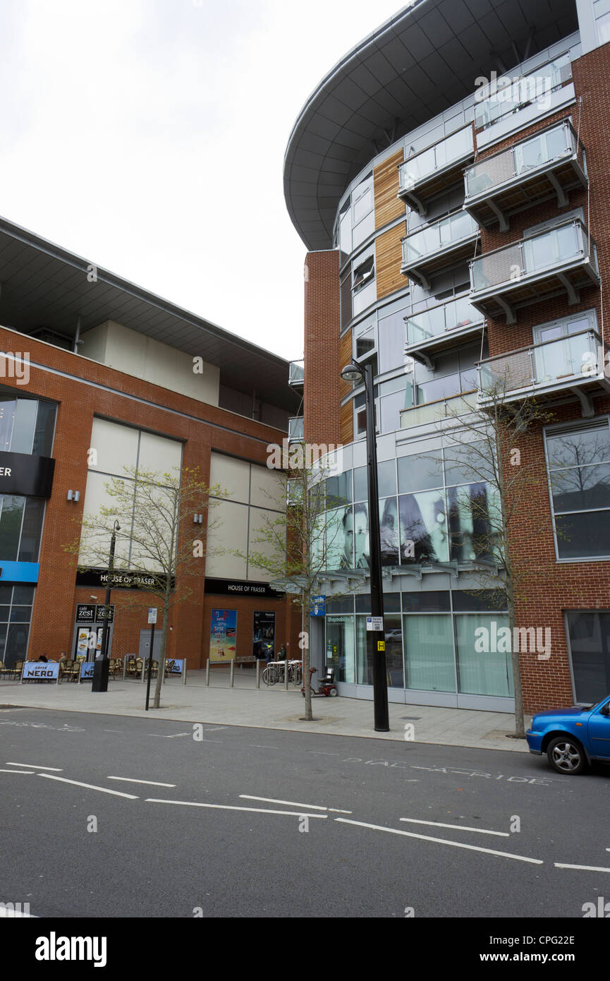 Eden shopping centre High Bucks UK Stock Photo Alamy