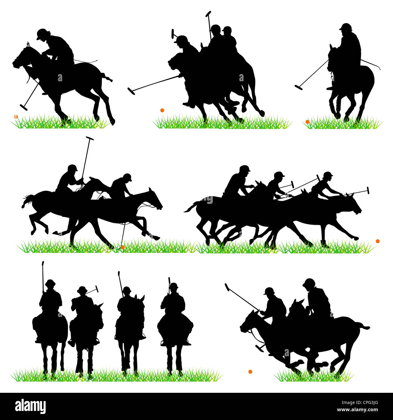 Polo horse Cut Out Stock Images & Pictures Alamy