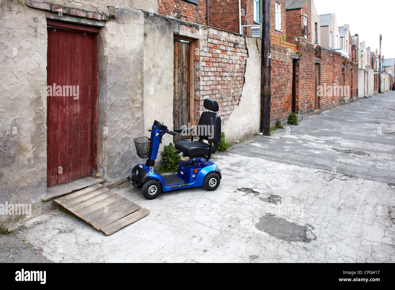 Mobility vehicles enable disabled people living in older style houses