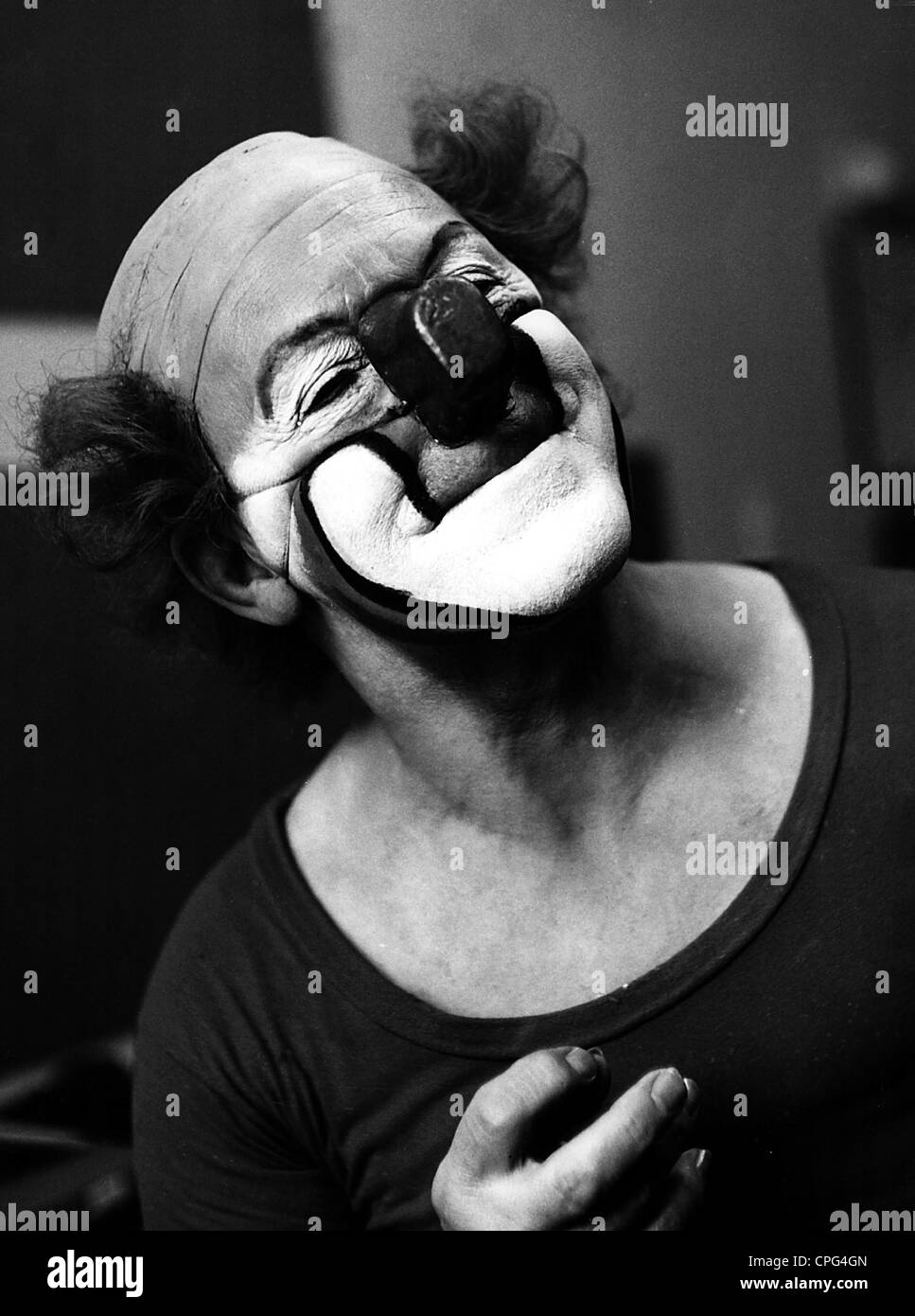 Rivel, Charlie, 28.4.1896 - 26.7.1983, Spanish clown, portrait, 1960s, Stock Photo