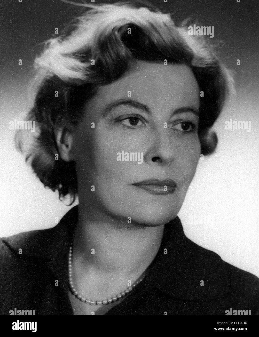 Hoppe, Marianne, 26.4.1911 - 23.10.2002, German actress, portrait, , Stock Photo